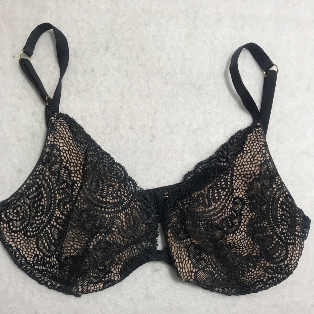 Victoria’s Secret 36C Very Sexy Black Lace Underwire